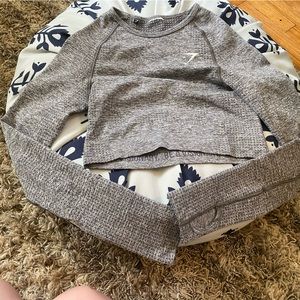 Gymshark Vital Seamless Long Sleeve Crop Top